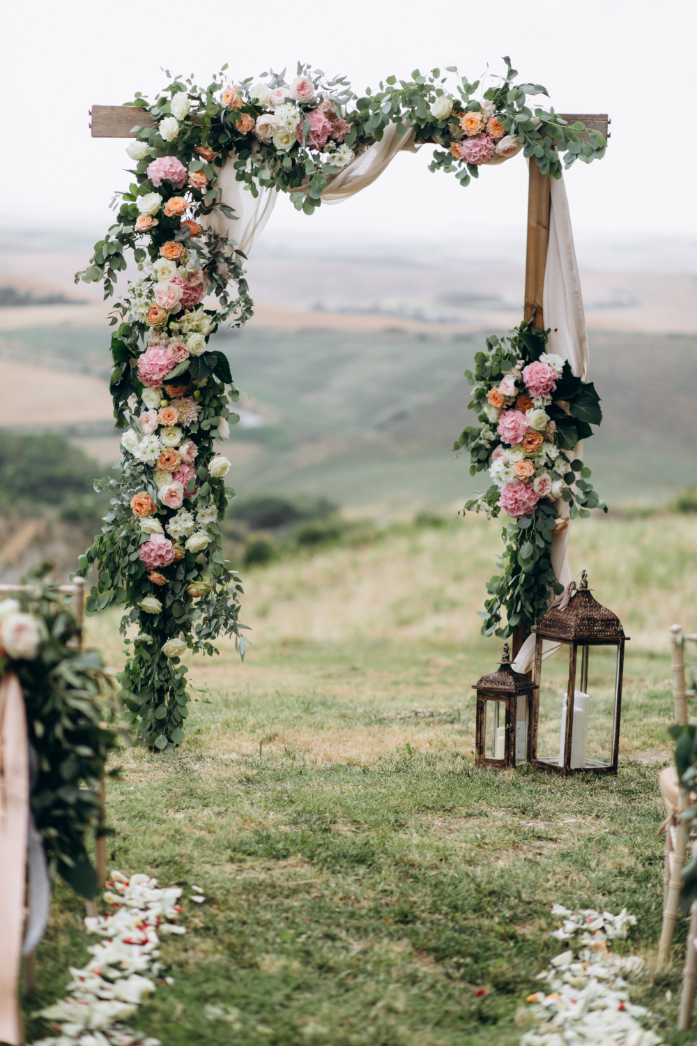 Decoración de boda celebrada en Gelida (Alt Penedès)