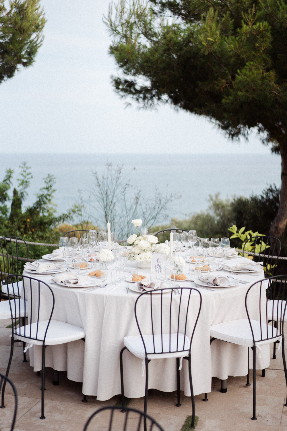 Mesa de boda en l'Empordà
