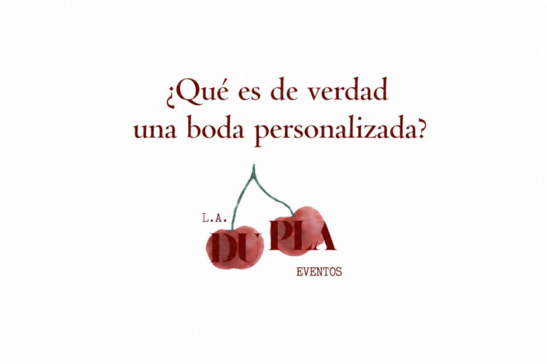 ¿Qué es de verdad una boda personalizada?