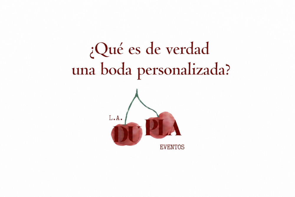 ¿Qué es de verdad una boda personalizada?