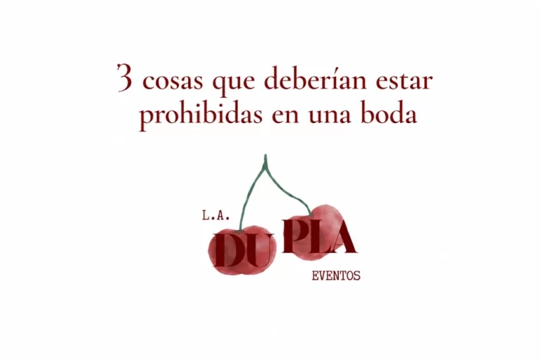 3 cosas que deberían estar prohibidas en una boda